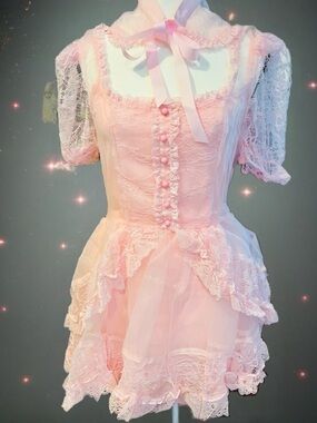 Dolls Kill Current Mood Mini Dress  [3 piece set]